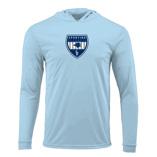 Shield Youth Bahama Performance Hooded Long Sleeve T-Shirt Thumbnail